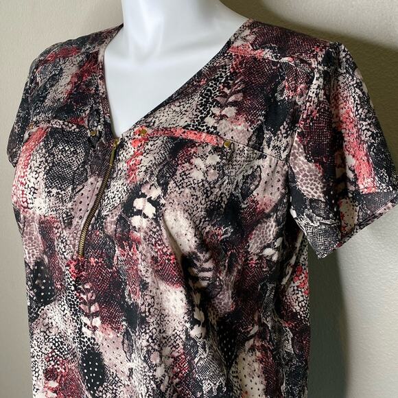 MPH Animal print top 1X - Picture 8 of 8